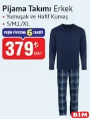 PİJAMA TAKIMI ERKEK fiyat ve kampanya bilgisi